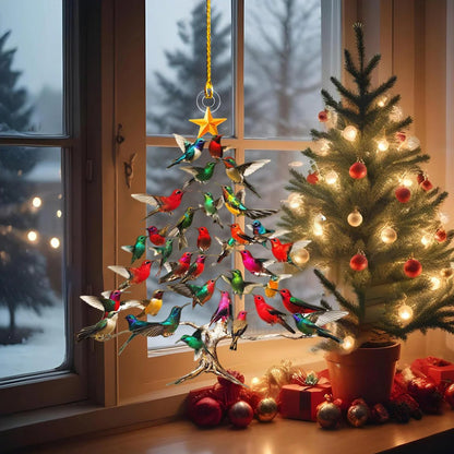 Hummingbird Christmas Ornament
