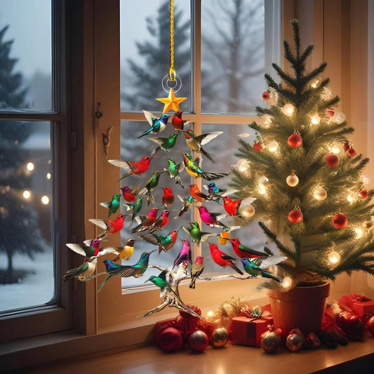 Hummingbird Christmas Ornament