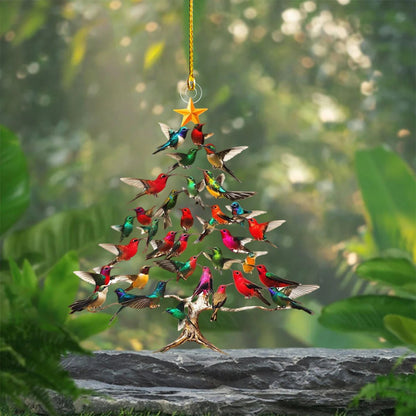 Hummingbird Christmas Ornament