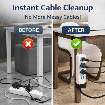 Adhesive Punch-Free Socket Holder