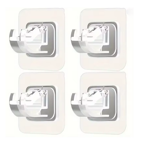 Drill-Free Curtain Rod Brackets