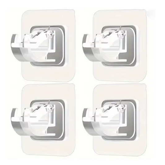 Drill-Free Curtain Rod Brackets