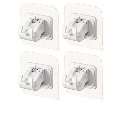Drill-Free Curtain Rod Brackets